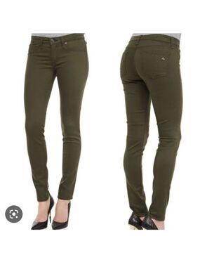 Rag & Bone Legging Army Sateen Skinny Jeans, Sz 26